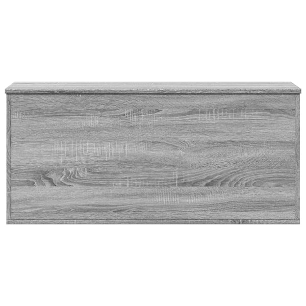 Graue Aufbewahrungsbox Cimbru 100x42x46cm (Holz)