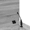Graue Aufbewahrungsbox Cimbru 100x42x46cm (Holz)
