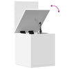 Weiße Aufbewahrungsbox Cimbru 30x35x35cm (Holz)