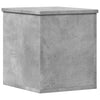 Betongraue Aufbewahrungsbox Cimbru 30x35x35cm (Holz)