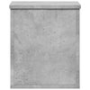 Betongraue Aufbewahrungsbox Cimbru 30x35x35cm (Holz)