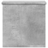 Betongraue Aufbewahrungsbox Cimbru 30x35x35cm (Holz)