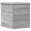 Graue Aufbewahrungsbox Cimbru 30x35x35cm (Holz)