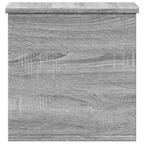 Graue Aufbewahrungsbox Cimbru 30x35x35cm (Holz)