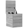 Graue Aufbewahrungsbox Cimbru 30x35x35cm (Holz)