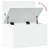 Weiße Aufbewahrungsbox Cimbru 60x35x35cm (Holz)