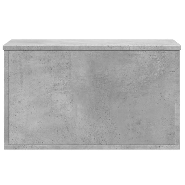 Betoninharmaa säilytyslaatikko Cimbru 60x35x35cm (puinen)