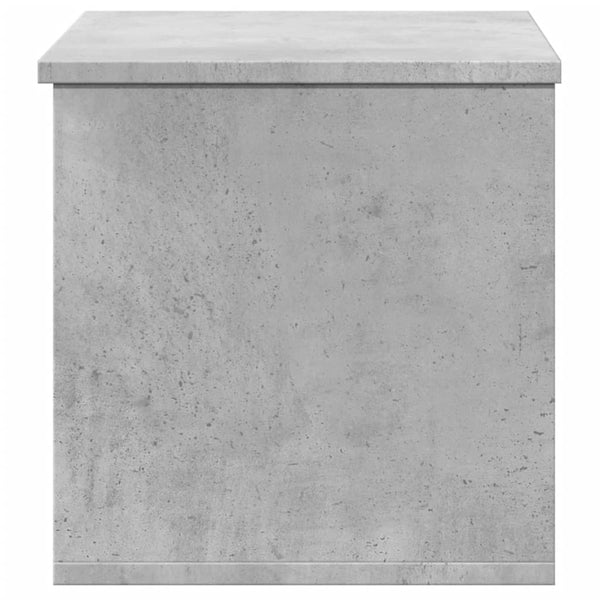 Betoninharmaa säilytyslaatikko Cimbru 60x35x35cm (puinen)