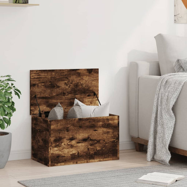 Räuchereiche-Aufbewahrungsbox Cimbru 60x35x35cm (Holz)