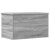 Graue Aufbewahrungsbox Cimbru 60x35x35cm (Holz)