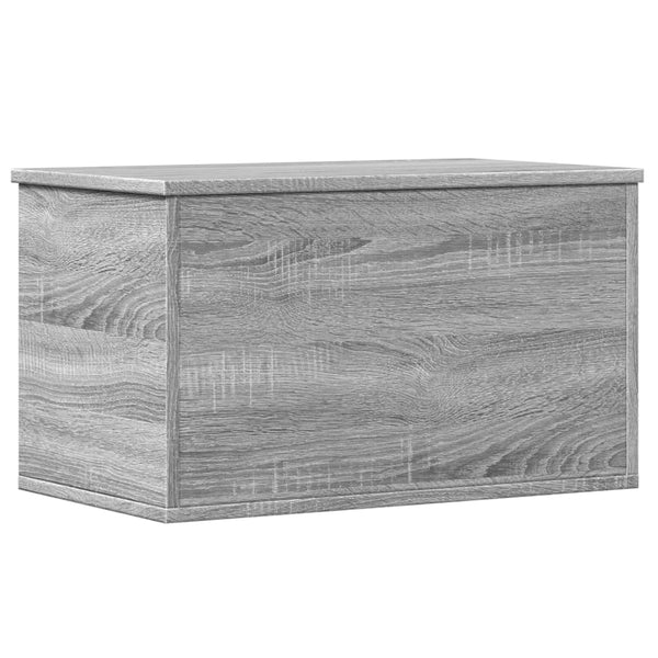 Graue Aufbewahrungsbox Cimbru 60x35x35cm (Holz)