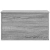 Graue Aufbewahrungsbox Cimbru 60x35x35cm (Holz)