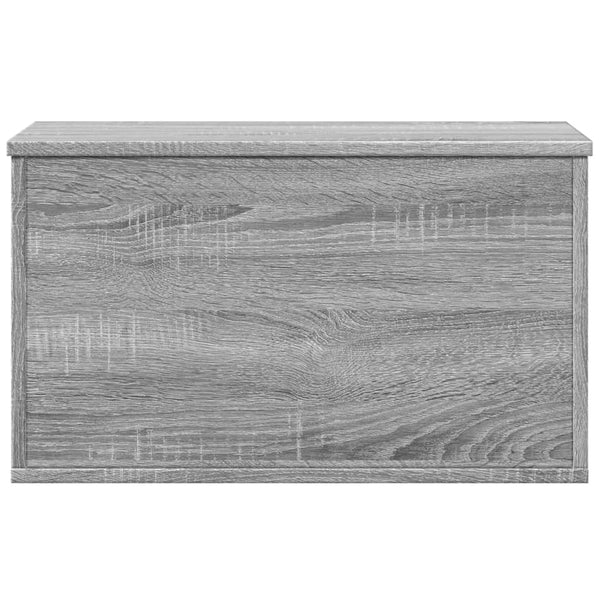 Graue Aufbewahrungsbox Cimbru 60x35x35cm (Holz)