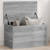 Graue Aufbewahrungsbox Cimbru 60x35x35cm (Holz)