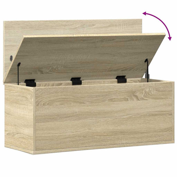 Sonoma tammi säilytyslaatikko Cimbru 90x35x35cm (puinen)