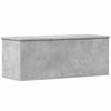 Betongraue Aufbewahrungsbox Cimbru 90x35x35cm (Holz)