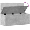 Betongraue Aufbewahrungsbox Cimbru 90x35x35cm (Holz)
