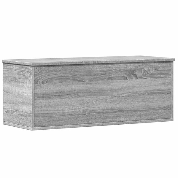 Harmaa säilytyslaatikko Cimbru 90x35x35cm (puinen)