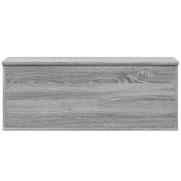 Harmaa säilytyslaatikko Cimbru 90x35x35cm (puinen)