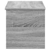 Harmaa säilytyslaatikko Cimbru 90x35x35cm (puinen)