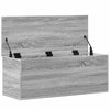 Harmaa säilytyslaatikko Cimbru 90x35x35cm (puinen)