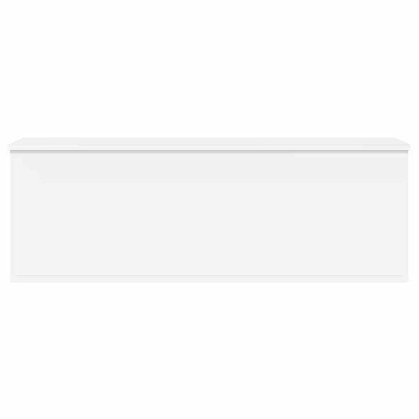 Valkoinen säilytyslaatikko Cimbru 102x35x35cm (puinen)