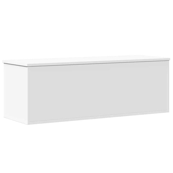 Valkoinen säilytyslaatikko Cimbru 102x35x35cm (puinen)