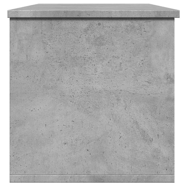 Betoninharmaa säilytyslaatikko Cimbru 102x35x35cm (puinen)