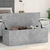 Betoninharmaa säilytyslaatikko Cimbru 102x35x35cm (puinen)