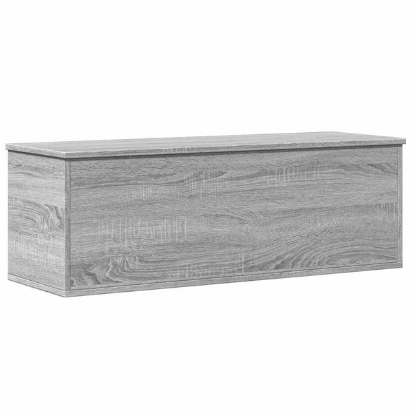 Harmaa säilytyslaatikko Cimbru 102x35x35cm (puinen)