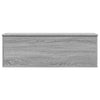Harmaa säilytyslaatikko Cimbru 102x35x35cm (puinen)