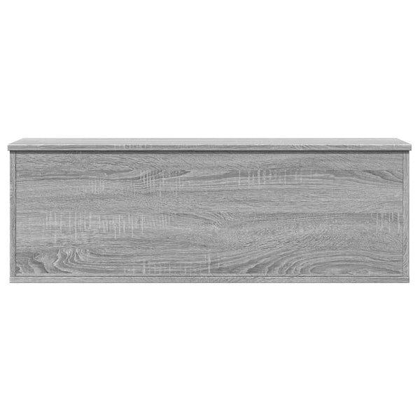 Harmaa säilytyslaatikko Cimbru 102x35x35cm (puinen)