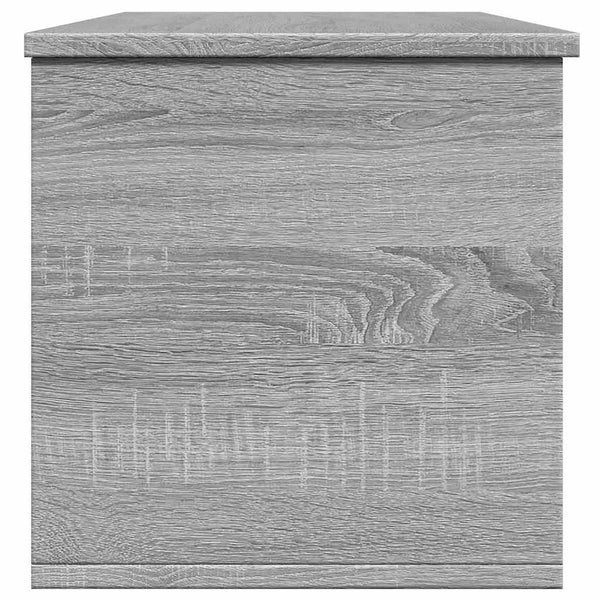 Harmaa säilytyslaatikko Cimbru 102x35x35cm (puinen)