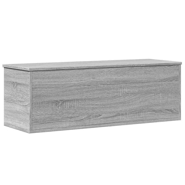 Harmaa säilytyslaatikko Cimbru 102x35x35cm (puinen)