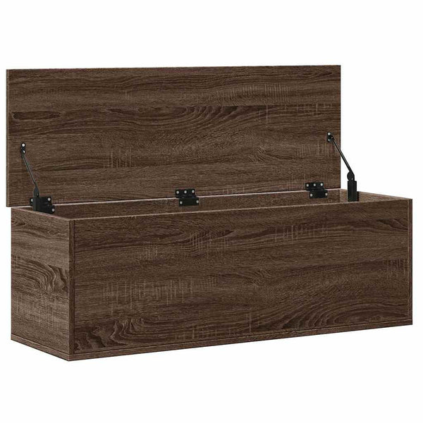 Ruskea säilytyslaatikko Cimbru 102x35x35cm (tammi puinen)