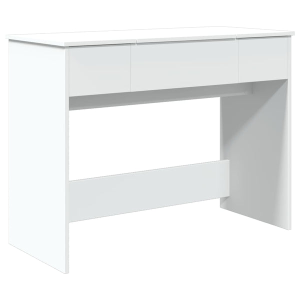 Weißer Schminktisch Abigaiela 100x45x76cm