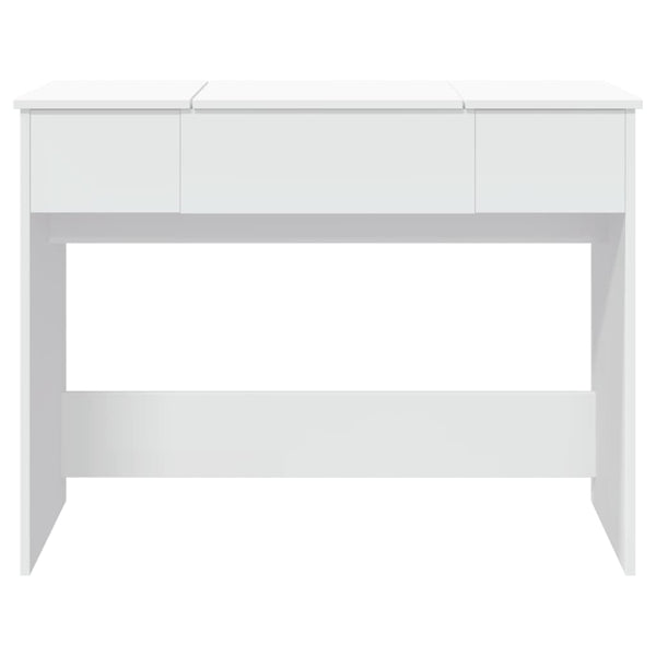 Weißer Schminktisch Abigaiela 100x45x76cm