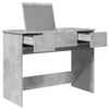 Betongrauer Schminktisch Abigaiela 100x45x76cm