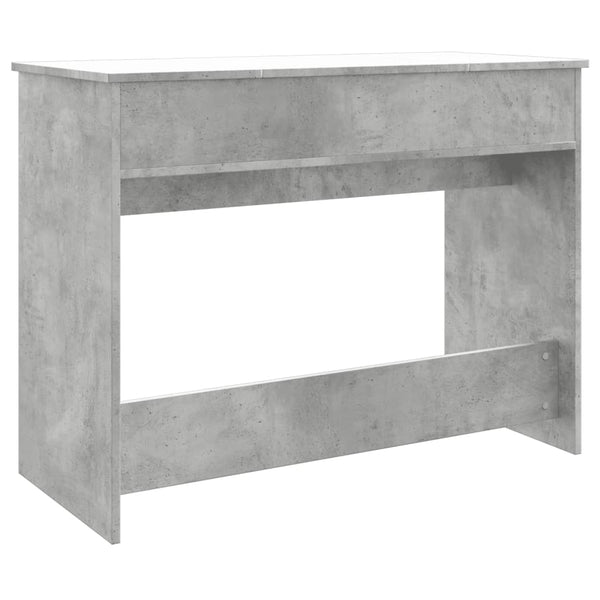 Betongrauer Schminktisch Abigaiela 100x45x76cm