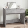 Betongrauer Schminktisch Abigaiela 100x45x76cm
