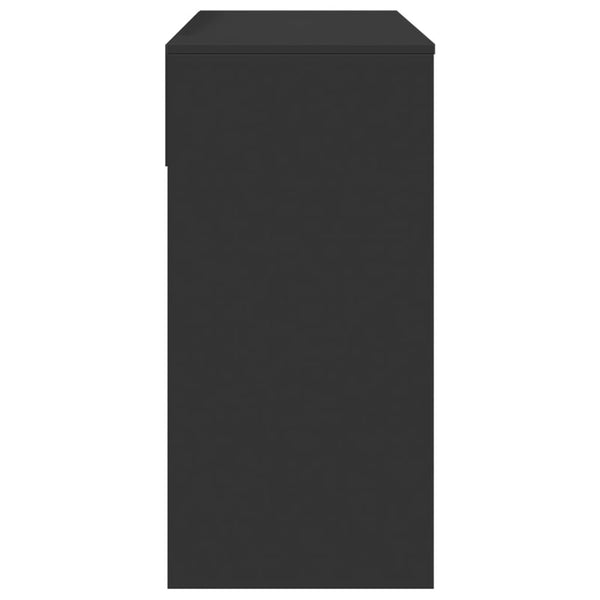 Schwarzer Schminktisch Negrei 80x39x80cm