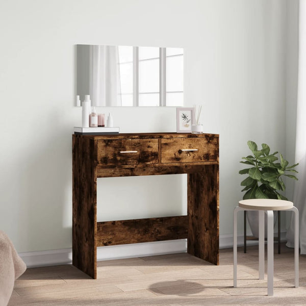 Schminktisch Negrei aus Rauch-Eiche 80x39x80cm
