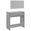 Grauer Schminktisch Negrei 80x39x80cm (Sonoma)