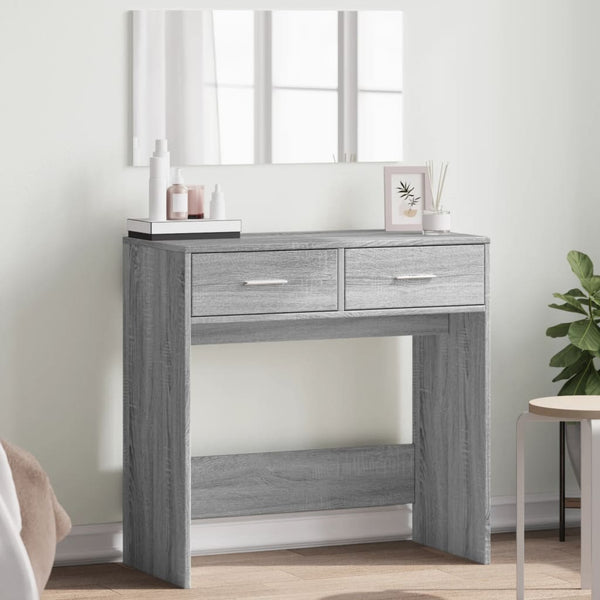 Grauer Schminktisch Negrei 80x39x80cm (Sonoma)