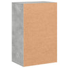 Betongrauer Aufbewahrungsschrank Jayvion 56,5x39x90cm (Spanplatte)