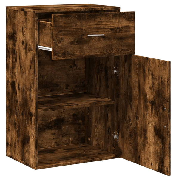 Räuchereichen-Aufbewahrungsschrank Jayvion 56,5x39x90cm (Spanplatte)