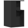 Beistelltisch Wladistaw schwarz 35x35x60cm (Holz)