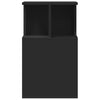 Beistelltisch Wladistaw schwarz 35x35x60cm (Holz)