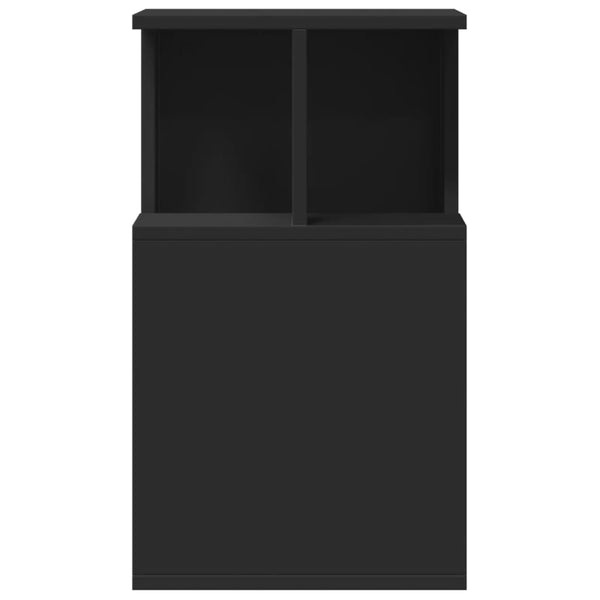 Beistelltisch Wladistaw schwarz 35x35x60cm (Holz)