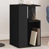Beistelltisch Wladistaw schwarz 35x35x60cm (Holz)